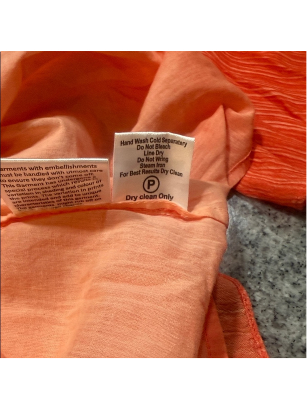Rococo Sand Vibrant Orange Mini Dress - Picture 12 of 13